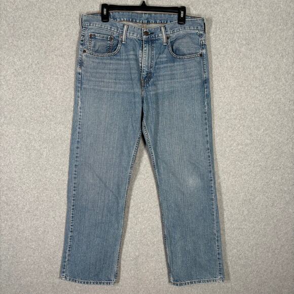 Vintage Levis 569 Jeans 33x32 Loose Straight Baggy Faded Skater 100% Cotton‎ Y2K - Picture 1 of 16